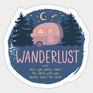 Wanderlust Sticker